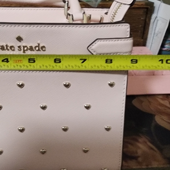 Kate Spade Hearts Stud Satchel (RARE, PRICE FIRM) - Picture 6 of 9